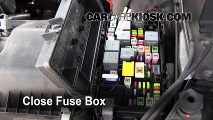 2010 dodge journey interior fuse panel